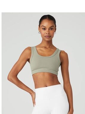 Alo Yoga | Wellness Bra - Limestone | Size Small
